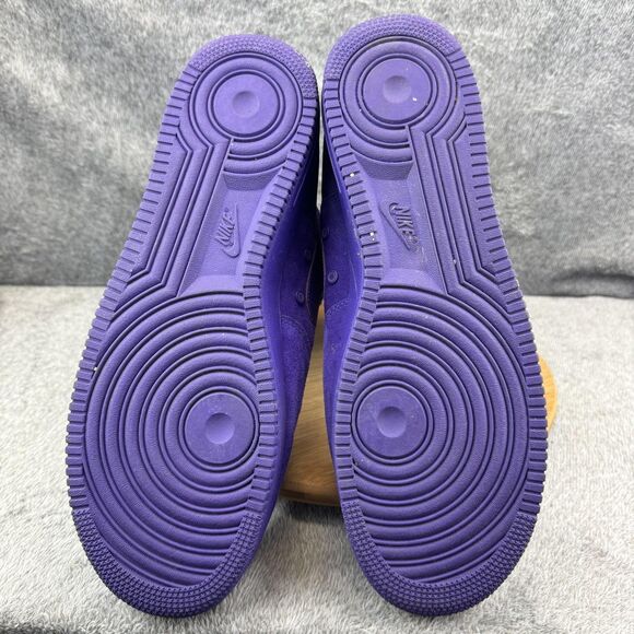 Nike SF Air Force 1 High Shoes Mens Size 16 Purple 864024-500 Suede Canvas Boots - Picture 7 of 8
